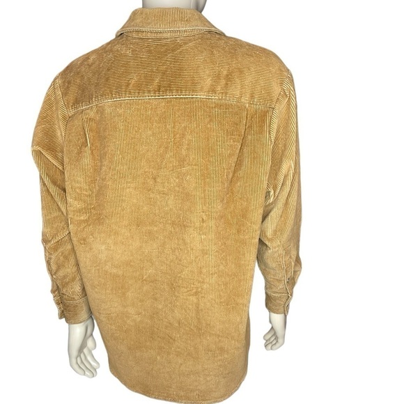 GAP Corduroy Shirts Long Sleeve Button Down Wide-Ribbed Cotton Jacket Shacket - Picture 3 of 15